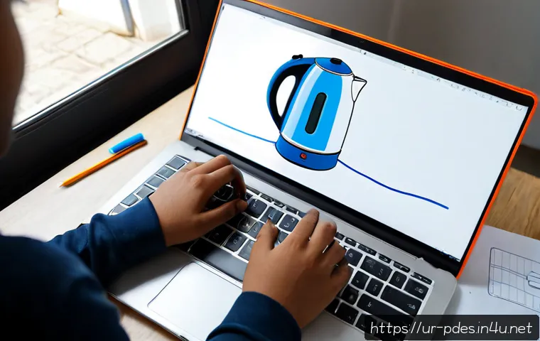 제품디자인 실기시험 대비 동영상 강의 - Photorealistic Pakistani university student preparing for a product design practical exam through an...